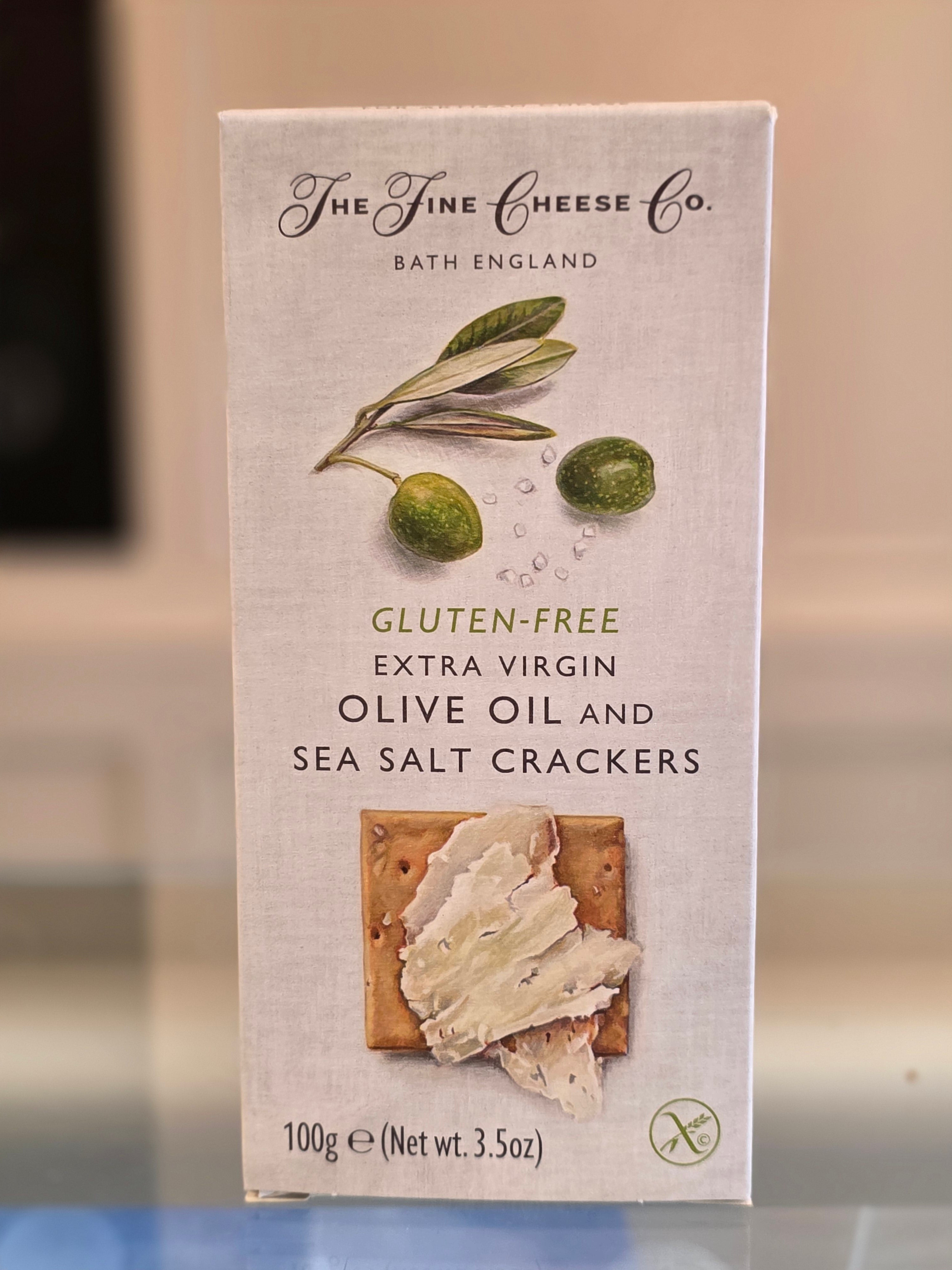 Blasus - Gluten Free extra Virgin Olive Oil and Sea Salt crackers.