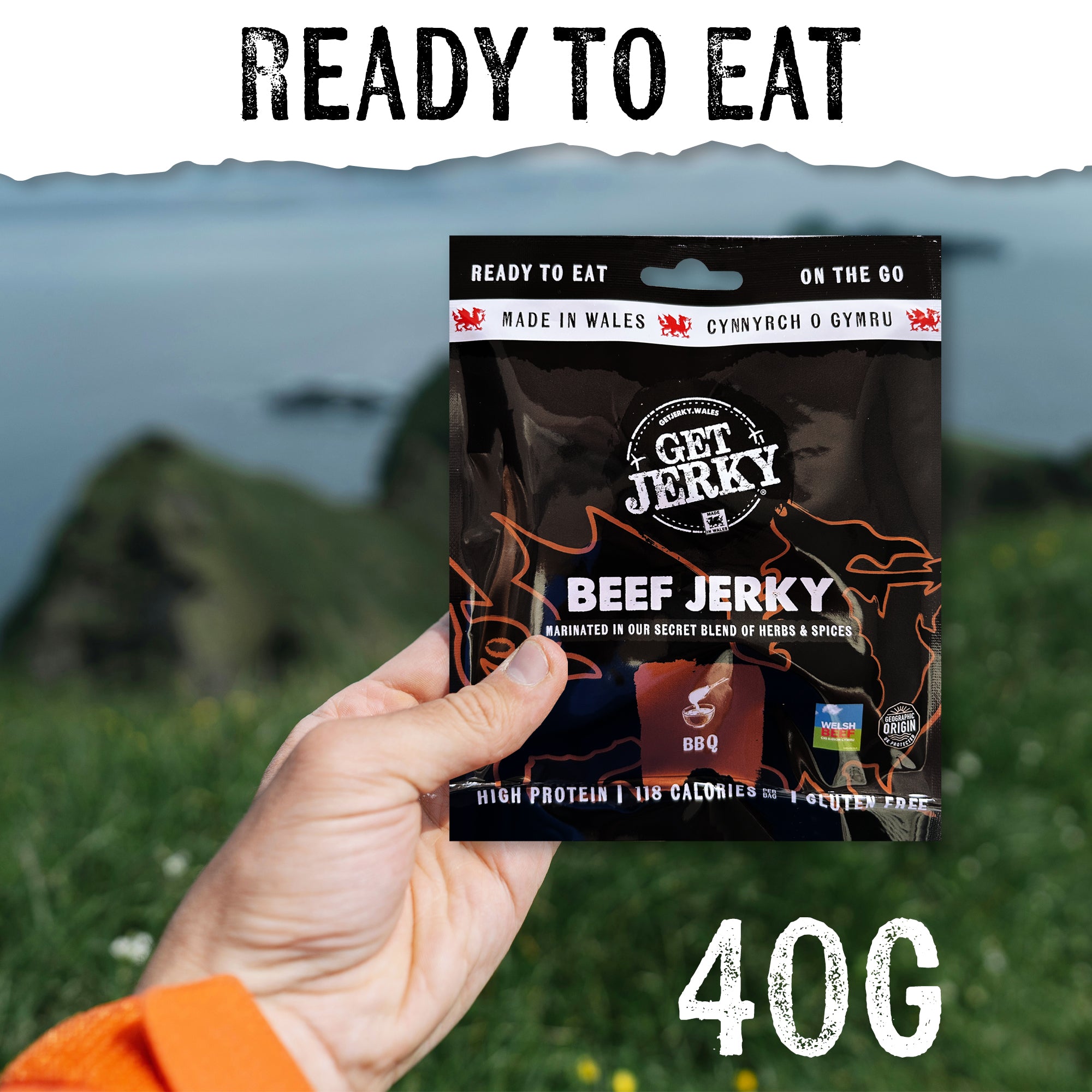Trailhead BBQ Beef Jerky (40g)
