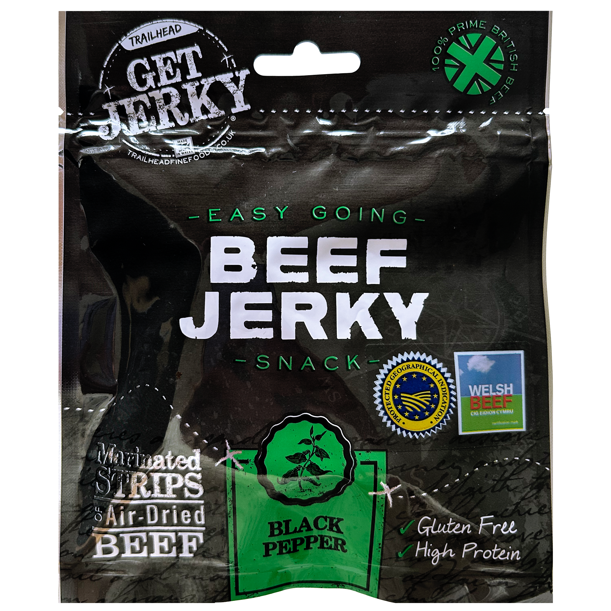 Trailhead Black Pepper Beef Jerky (40g)
