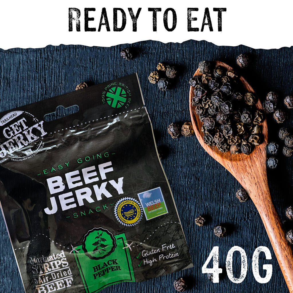 Trailhead Black Pepper Beef Jerky (40g)