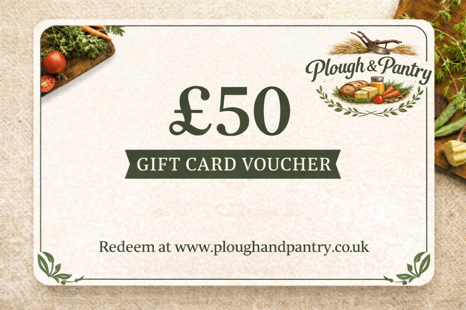 Plough & Pantry Farm Shop Gift Card