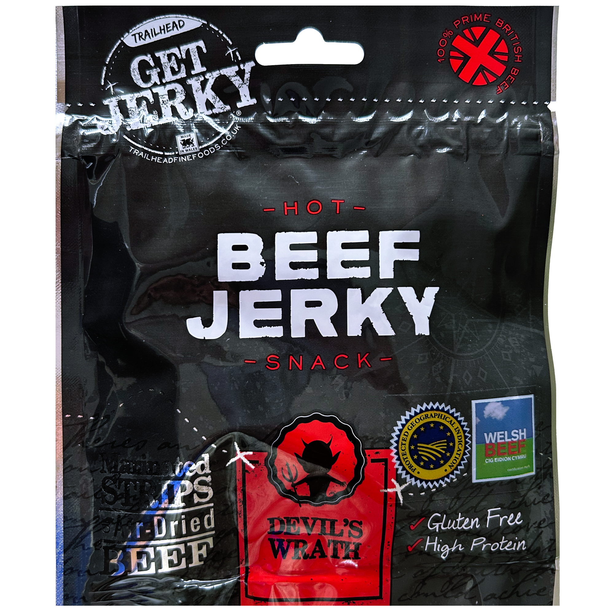Trailhead Devils Wrath Beef Jerky (40g)