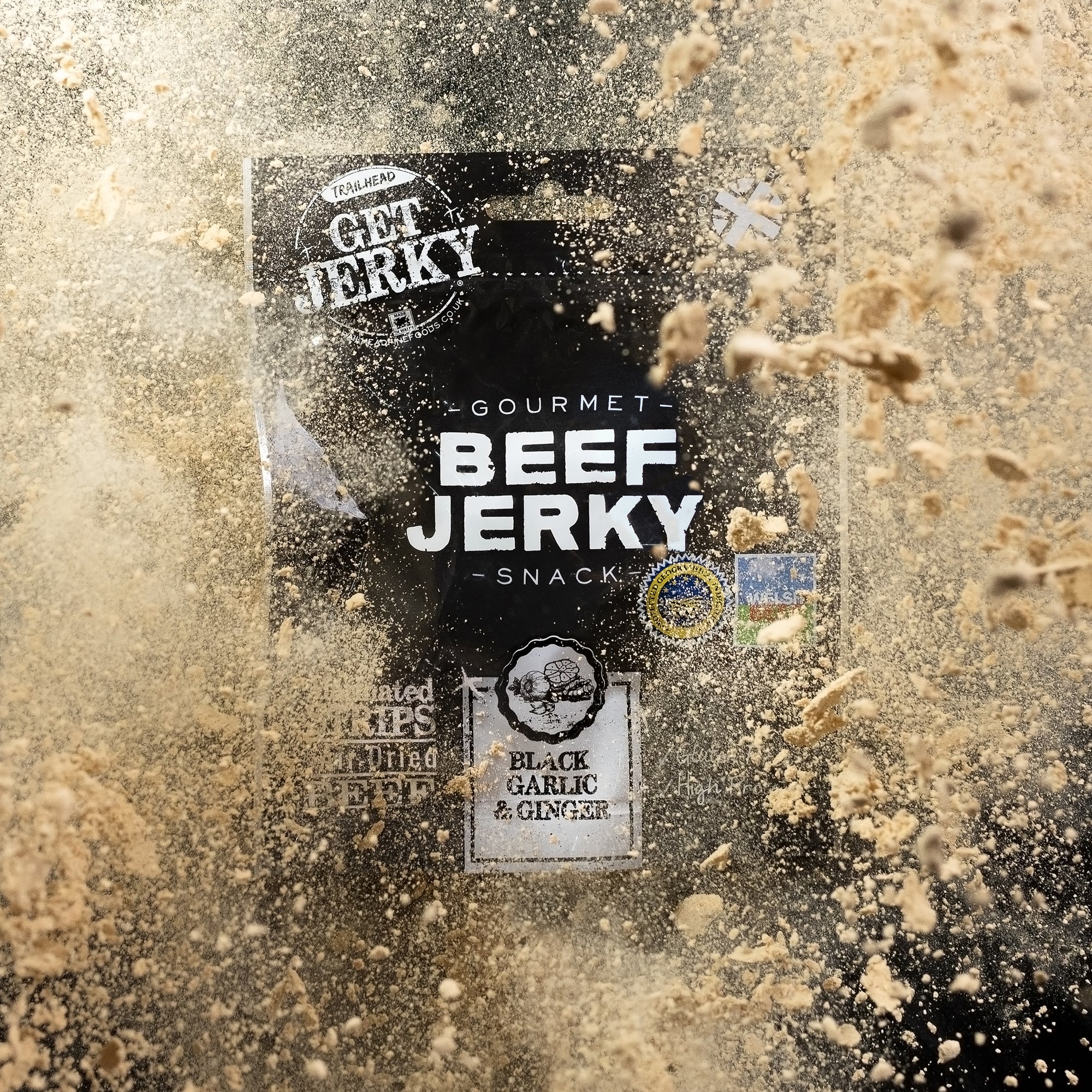 Trailhead Black Garlic & Ginger Beef Jerky (40g)