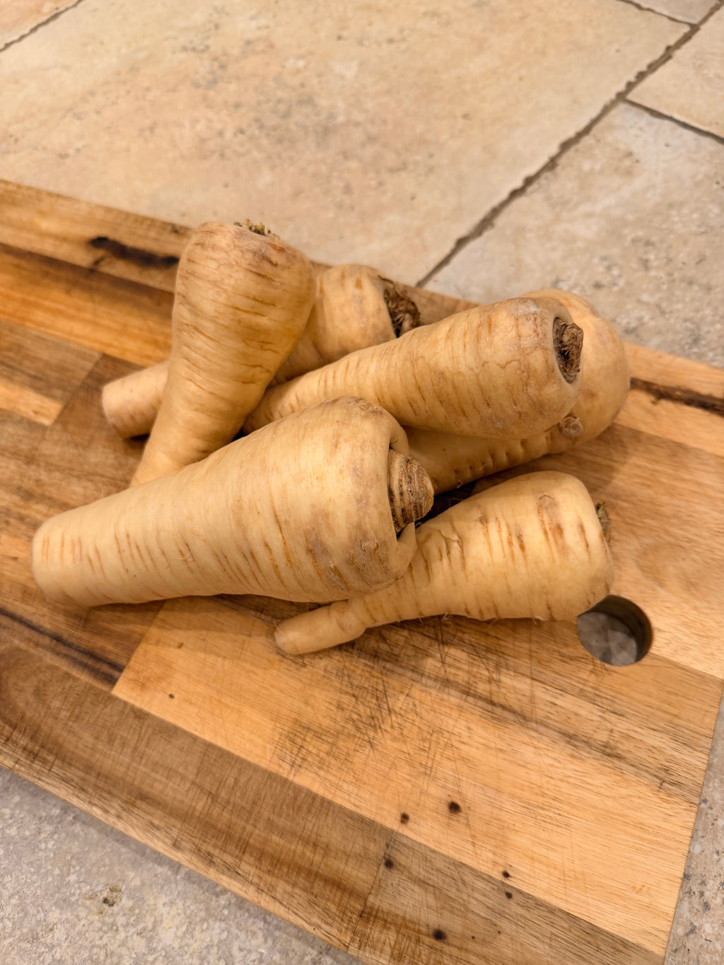 Fresh Local Parsnips
