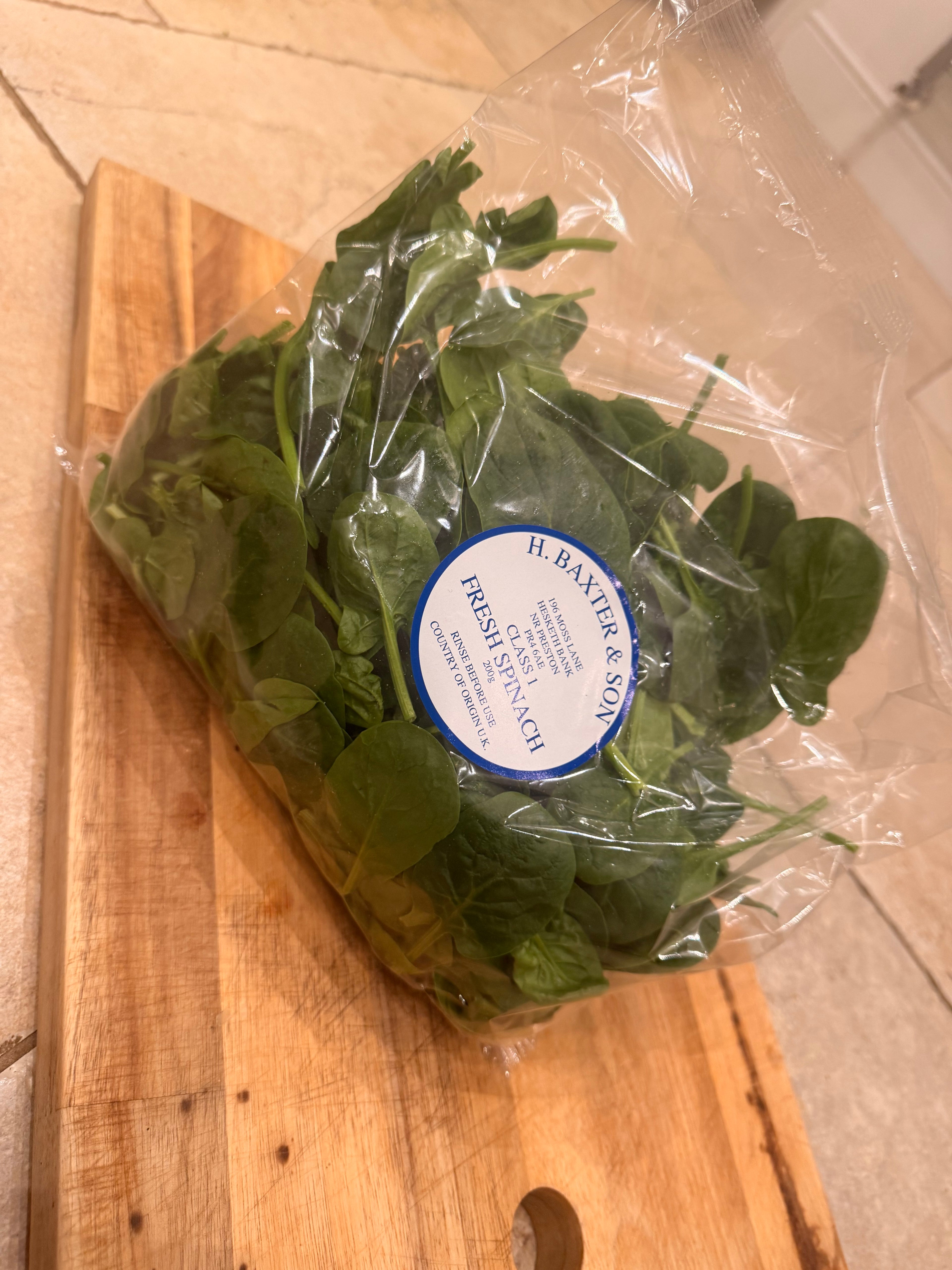 Fresh Spinach 150g